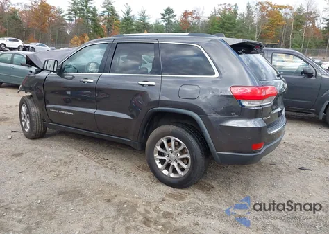 2016 Jeep Grand Cherokee Limited z USA, uszkodzony, nr VIN 1C4RJFBG0GC328853